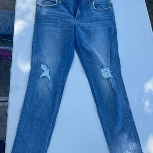 Zara Women's Light Blue Jeans